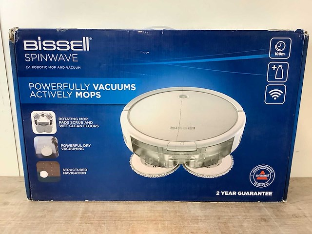 Bissell spinwave 2-1 robotic mop and vacuum robotstofzuiger - afbeelding 2 van  7
