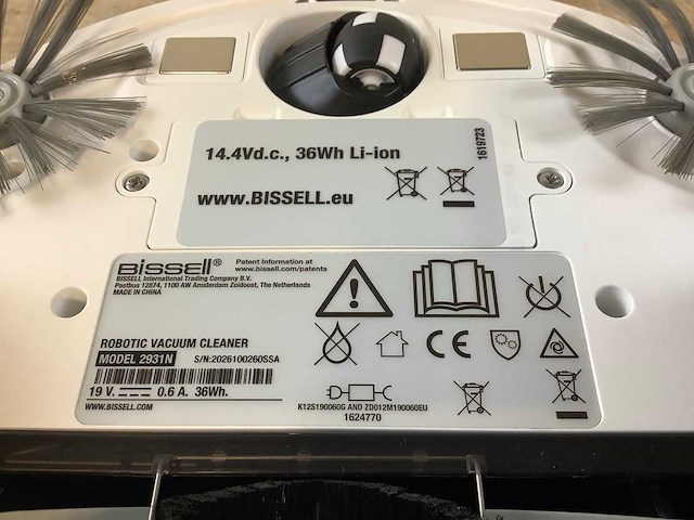 Bissell spinwave 2-1 robotic mop and vacuum robotstofzuiger - afbeelding 5 van  7