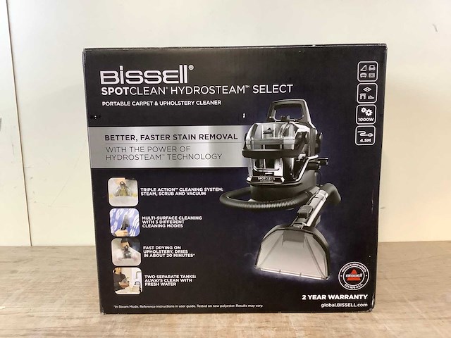 Bissell spotclean hydrosteam select stofzuiger - afbeelding 2 van  6