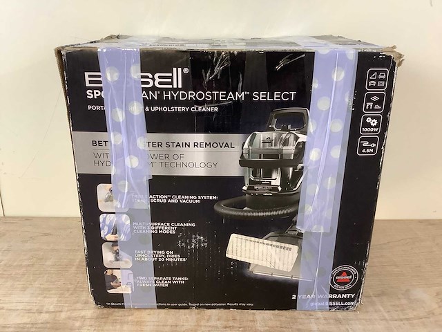 Bissell spotclean hydrosteam select stofzuiger - afbeelding 2 van  6
