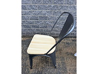 Bistro ongebruikt - 4 stuks - restaurantstoel - afbeelding 3 van  4