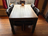 Bistro set 5-delig - afbeelding 1 van  3