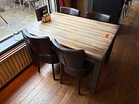 Bistro set 5-delig - afbeelding 2 van  3