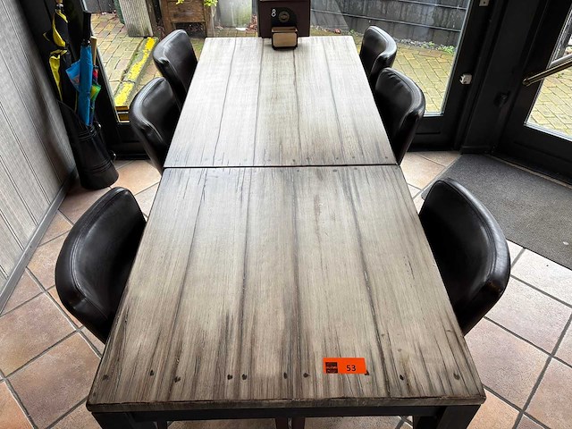 Bistro-set 8-delig - afbeelding 3 van  5