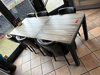 Bistro-set 8-delig - afbeelding 5 van  5