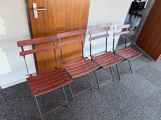 Bistro stoel (4x) - afbeelding 1 van  3