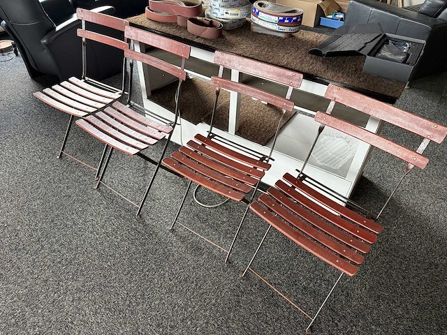 Bistro stoel (4x) - afbeelding 2 van  2