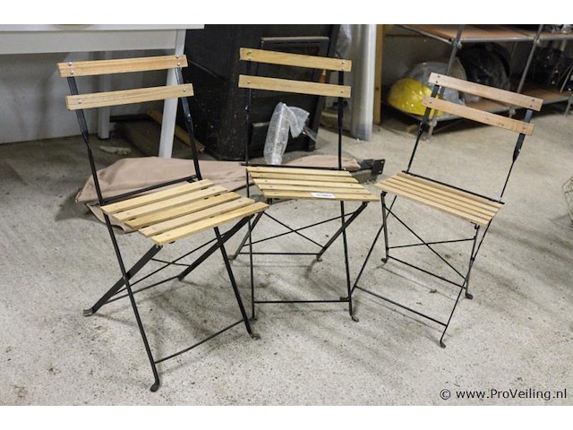 Bistro-stoelen - 3 stuks - afbeelding 1 van  2
