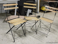 Bistro-stoelen - 3 stuks - afbeelding 1 van  2