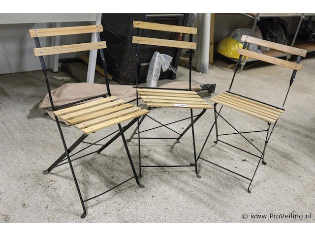 Bistro-stoelen - 3 stuks - afbeelding 2 van  2