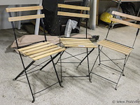 Bistro-stoelen - 3 stuks - afbeelding 2 van  2
