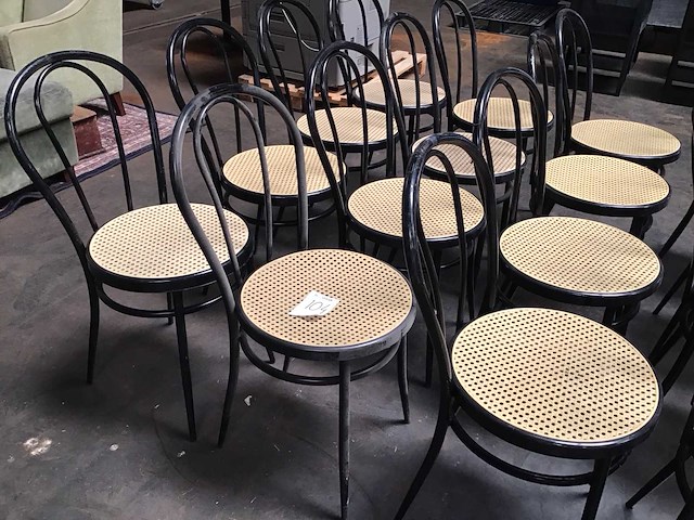 Bistro stoelen (8x) - afbeelding 1 van  3