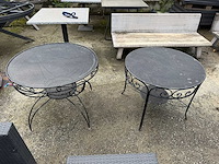 Bistro terrastafels (2x) - afbeelding 1 van  4