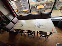 Bistro zithoek 7-delig - afbeelding 3 van  4