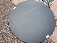Bistroset, 3 stoelen en 1 tafel, ed, groen - afbeelding 2 van  8