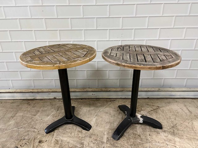 Bistrotafel (4x) - afbeelding 1 van  3