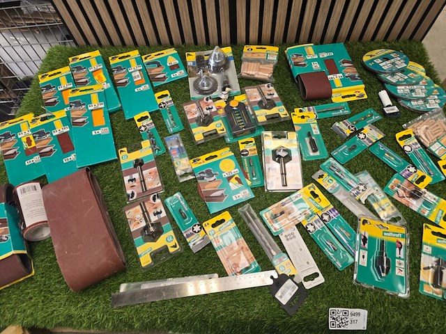 Bits boren schuren en meer wolfkraft, partij - afbeelding 4 van  12