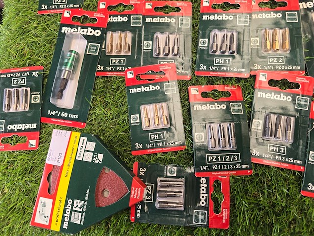 Bits en multitool accessoires metabo, partij - afbeelding 6 van  21
