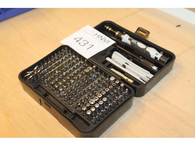 Bitset / schroefset. 160-delig. - afbeelding 2 van  2