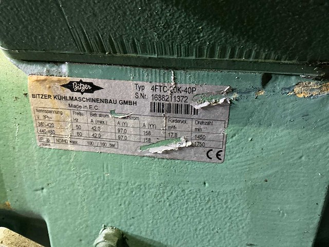 Bitzer 4ftc 20k 40p koelcompressor (3x) - afbeelding 4 van  4