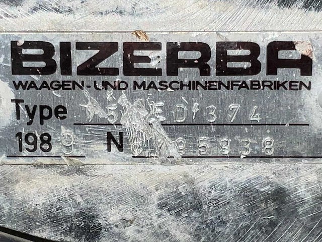 Bizerba is10 plateauweegschaal - afbeelding 5 van  6