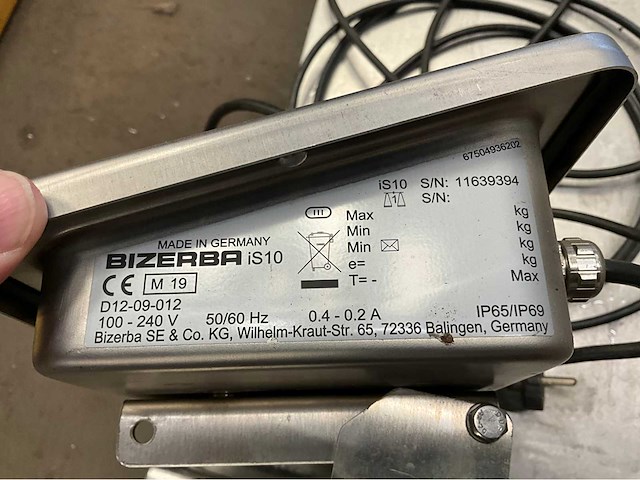 Bizerba is10 plateauweegschaal - afbeelding 6 van  6
