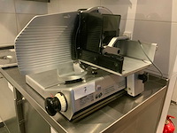 Bizerba vs 12 w rvs snijmachine