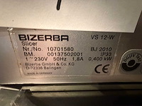 Bizerba vs 12 w rvs snijmachine - afbeelding 5 van  8