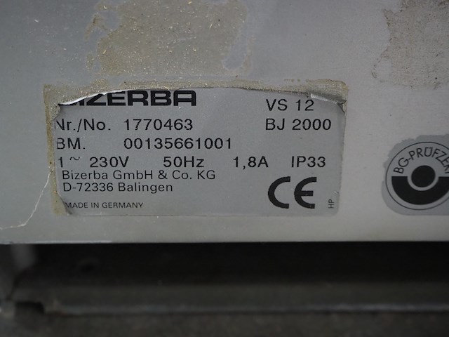 Bizerba - afbeelding 9 van  9