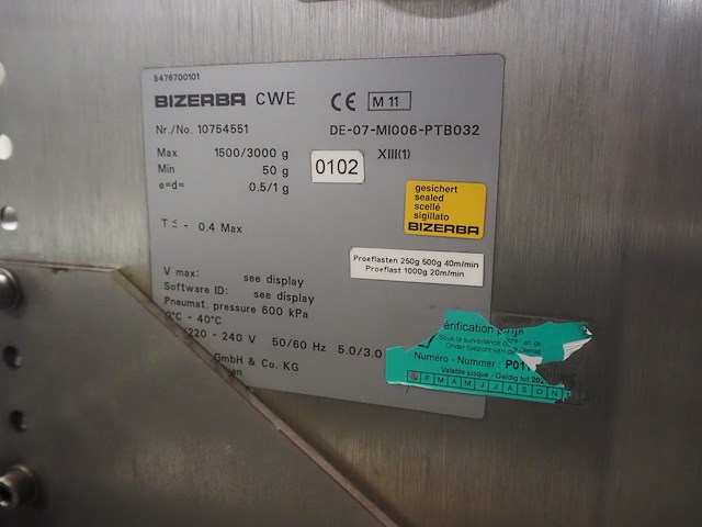 Bizerba - afbeelding 14 van  21