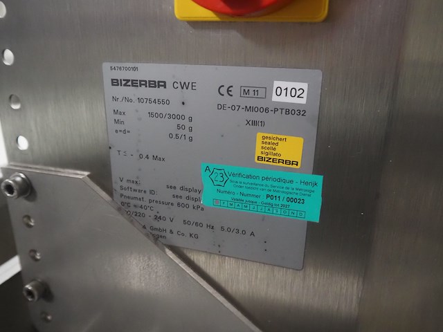 Bizerba - afbeelding 9 van  17