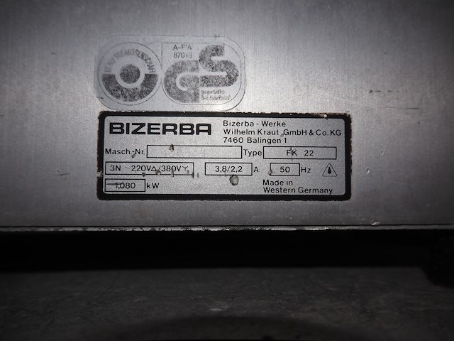 Bizerba - afbeelding 9 van  9