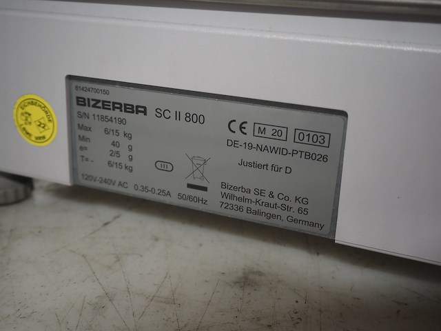 Bizerba - afbeelding 3 van  11