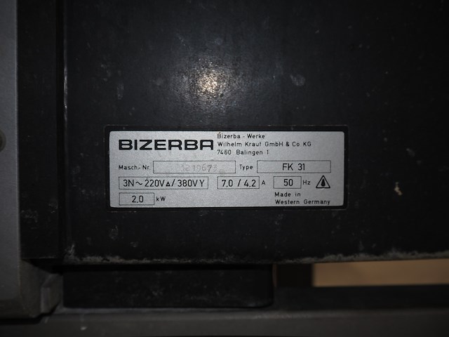 Bizerba - afbeelding 9 van  9