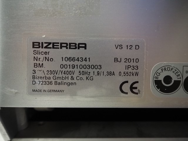 Bizerba - afbeelding 3 van  11