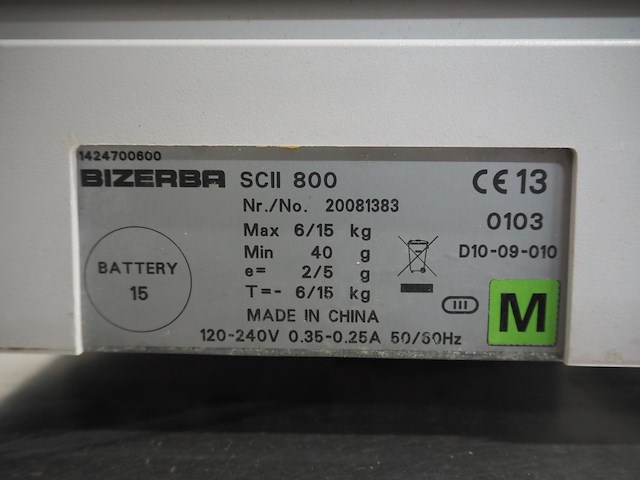 Bizerba - afbeelding 9 van  9