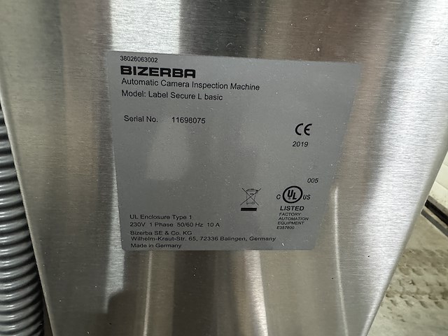 Bizerba - afbeelding 9 van  9