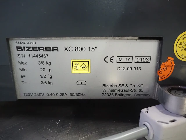 Bizerba - afbeelding 2 van  10