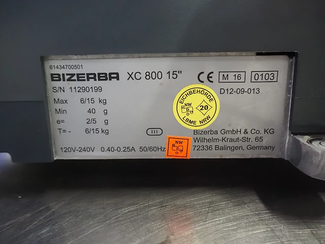 Bizerba - afbeelding 4 van  12