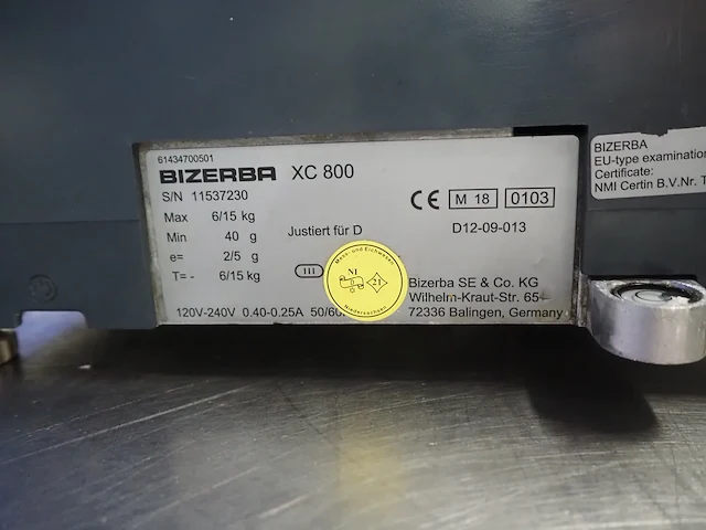 Bizerba - afbeelding 3 van  11