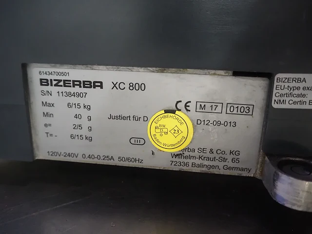 Bizerba - afbeelding 4 van  12