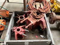 Bj handmatige boorpijpslips (rotary slips) (3x) "elevators" - afbeelding 1 van  4