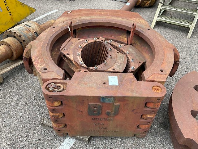 Bj hughes 250 ton elevator spider hydraulische boorpijpklem - afbeelding 3 van  8