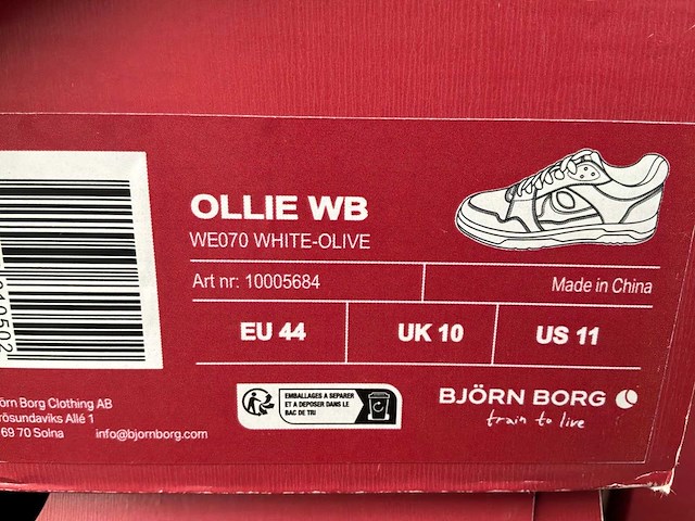 Björn borg ollie wb sneakers (11x) - afbeelding 2 van  8