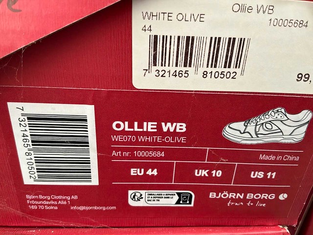 Björn borg ollie wb sneakers (11x) - afbeelding 4 van  8