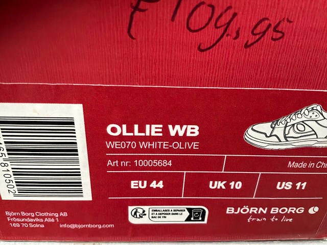 Björn borg ollie wb sneakers (11x) - afbeelding 5 van  8