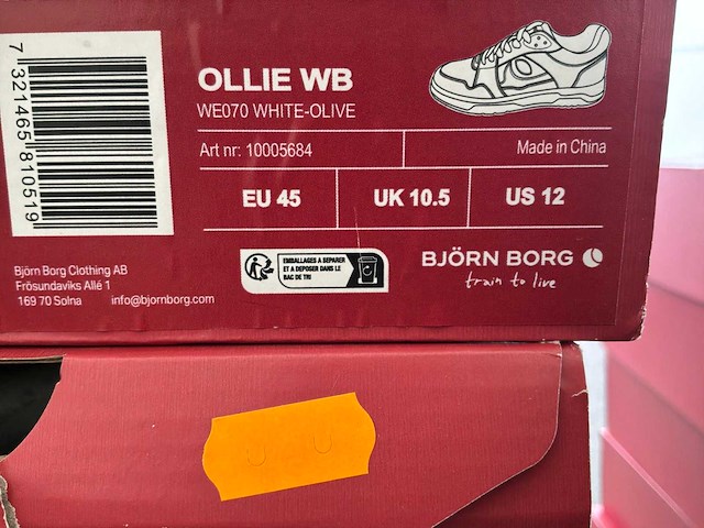 Björn borg ollie wb sneakers (11x) - afbeelding 13 van  13