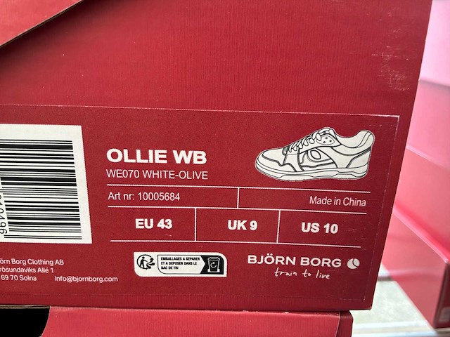 Björn borg ollie wb sneakers (11x) - afbeelding 8 van  8