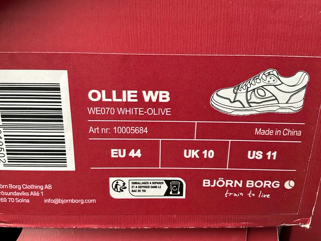Björn borg ollie wb sneakers (11x) - afbeelding 2 van  13