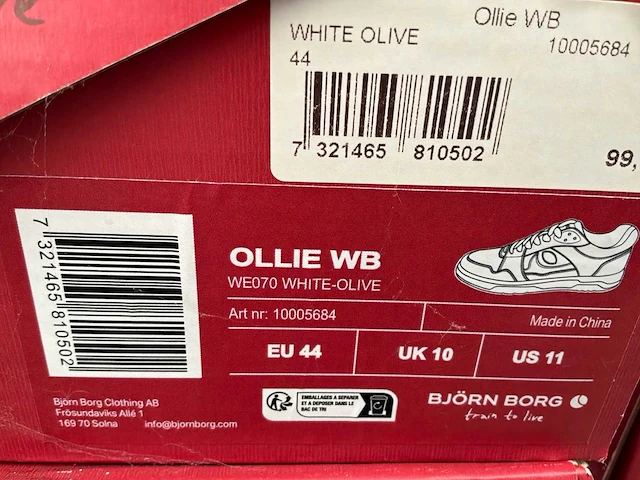 Björn borg ollie wb sneakers (11x) - afbeelding 4 van  13